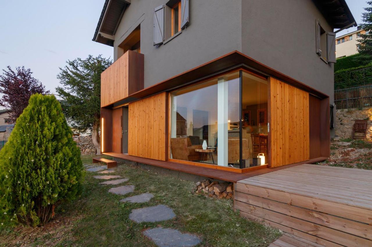 Fantastica Casa De Diseno En Alp Villa Eksteriør bilde